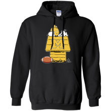 Load image into Gallery viewer, Michigan Wolverines Snoopy And Woodstock Waiting For Football Season Hoodie Shirt