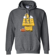 Load image into Gallery viewer, Michigan Wolverines Snoopy And Woodstock Waiting For Football Season Hoodie Shirt