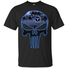 Load image into Gallery viewer, Tennessee Titans Football The Punisher Skull T - Shirt For Men