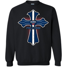 Load image into Gallery viewer, Cross Shirt For Jesus And New Orleans Pelicans Fans Sweatshirt