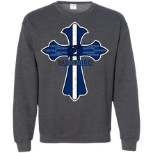 Load image into Gallery viewer, Cross Shirt For Jesus And Tampa Bay Lightning Fans Sweatshirt