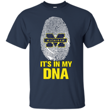 Load image into Gallery viewer, Michigan Wolverines Football It Is In My Dna T - Shirt For Men