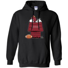 Load image into Gallery viewer, Washington State Cougars Snoopy And Woodstock Waiting For Football Season Hoodie Shirt