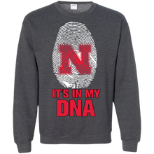 Load image into Gallery viewer, Nebraska Cornhuskers Football It Is In My Dna Sweatshirt
