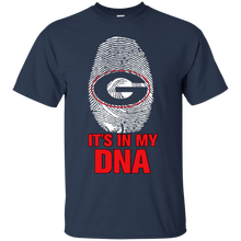 Load image into Gallery viewer, Georgia Bulldogs Football It Is In My Dna T - Shirt For Men