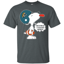 Load image into Gallery viewer, This Is For All U Jacksonville Jaguars Haters Snoopy T - Shirt For Men