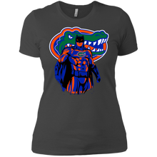 Load image into Gallery viewer, Gator Football Batman T-Shirt For Women