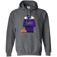 Load image into Gallery viewer, Lsu Tigers Snoopy And Woodstock Waiting For Football Season Hoodie Shirt
