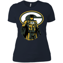 Load image into Gallery viewer, Packers Football Batman T-Shirt For Women