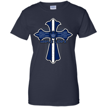 Load image into Gallery viewer, Cross Shirt For Jesus And Toronto Maple Leafs Fans T-Shirt For Women
