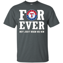 Load image into Gallery viewer, Texas Rangers For Ever Shirt For Fans T - Shirt For Men