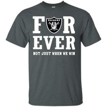 Load image into Gallery viewer, Oakland Raiders For Ever Shirt For Fans T - Shirt For Men