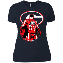 Load image into Gallery viewer, Georgia Football Batman T-Shirt For Women