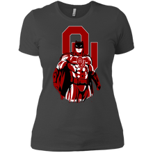 Load image into Gallery viewer, Oklahoma Football Batman T-Shirt For Women