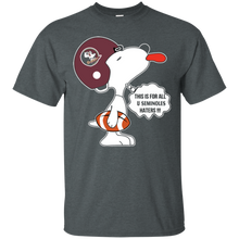 Load image into Gallery viewer, This Is For All U Florida State Seminoles Haters Snoopy T - Shirt For Men
