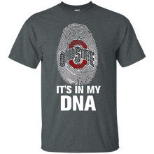 Load image into Gallery viewer, Ohio State Buckeyes Football It Is In My Dna T - Shirt For Men