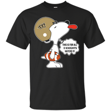 Load image into Gallery viewer, This Is For All U Ucf Knights Haters Snoopy T - Shirt For Men