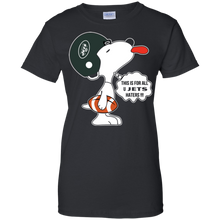 Load image into Gallery viewer, This Is For All U New York Jets Haters Snoopy T-Shirt For Women