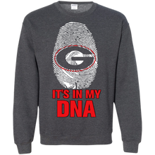 Load image into Gallery viewer, Georgia Bulldogs Football It Is In My Dna Sweatshirt