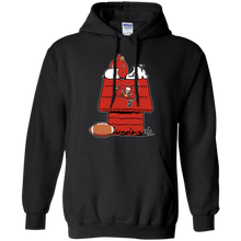 Load image into Gallery viewer, Tampa Bay Buccaneers Snoopy And Woodstock Waiting For Football Season Hoodie Shirt