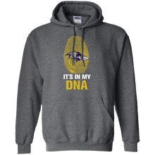 Load image into Gallery viewer, Ravens Football It Is In My Dna Hoodie Shirt