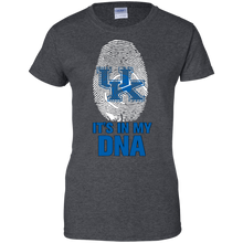 Load image into Gallery viewer, Kentucky Wildcats Football It Is In My Dna T-Shirt For Women