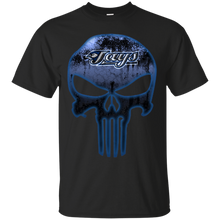 Load image into Gallery viewer, Toronto Blue Jays Baseball The Punisher Skull T - Shirt For Men