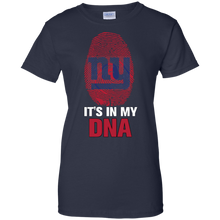 Load image into Gallery viewer, Gaints Football It Is In My Dna T-Shirt For Women