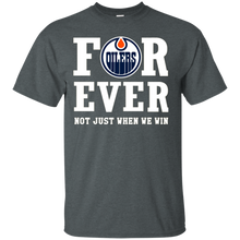 Load image into Gallery viewer, Edmonton Oilers For Ever Shirt For Fans T - Shirt For Men