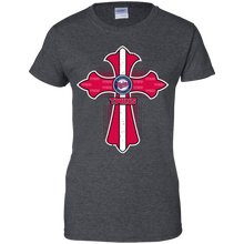 Load image into Gallery viewer, Cross Shirt For Jesus And Minnesota Twins Fans T-Shirt For Women