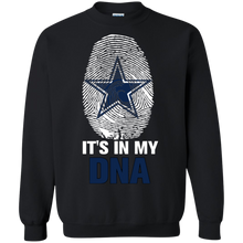 Load image into Gallery viewer, Cowboys Football It Is In My Dna Sweatshirt