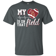 Load image into Gallery viewer, USC Trojans Football My Heart is on that Field T - Shirt For Men