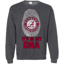 Load image into Gallery viewer, Alabama Crimson Tide Football It Is In My Dna Sweatshirt
