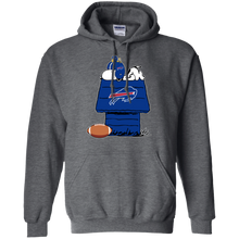 Load image into Gallery viewer, Buffalo Bills Snoopy And Woodstock Waiting For Football Season Hoodie Shirt