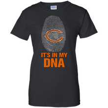 Load image into Gallery viewer, Bears Football It Is In My Dna T-Shirt For Women