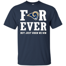 Load image into Gallery viewer, Los Angeles Rams For Ever Shirt For Fans T - Shirt For Men