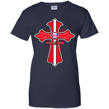 Load image into Gallery viewer, Cross Shirt For Jesus And Philadelphia Phillies Fans T-Shirt For Women