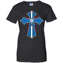 Load image into Gallery viewer, Cross Shirt For Jesus And Philadelphia 76ers Fans T-Shirt For Women