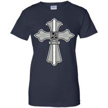 Load image into Gallery viewer, Cross Shirt For Jesus And Los Angeles Kings Fans T-Shirt For Women