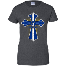Load image into Gallery viewer, Cross Shirt For Jesus And St. Louis Blues Fans T-Shirt For Women