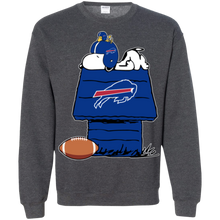 Load image into Gallery viewer, Buffalo Bills Snoopy And Woodstock Waiting For Football Season Sweatshirt