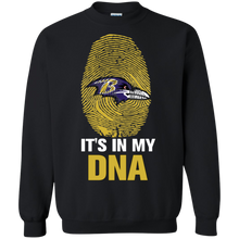 Load image into Gallery viewer, Ravens Football It Is In My Dna Sweatshirt
