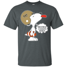 Load image into Gallery viewer, This Is For All U Ucf Knights Haters Snoopy T - Shirt For Men