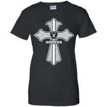 Load image into Gallery viewer, Cross Shirt For Jesus And Oakland Raiders Fans T-Shirt For Women