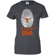 Load image into Gallery viewer, Texas Longhorns Football It Is In My Dna T-Shirt For Women