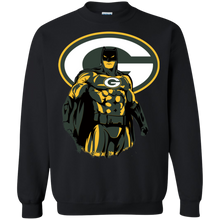 Load image into Gallery viewer, Packers Football Batman Sweatshirt