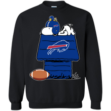 Load image into Gallery viewer, Buffalo Bills Snoopy And Woodstock Waiting For Football Season Sweatshirt