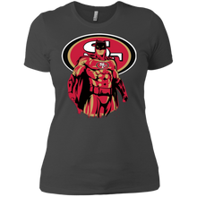 Load image into Gallery viewer, 49ers Football Batman T-Shirt For Women