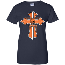 Load image into Gallery viewer, Cross Shirt For Jesus And San Francisco Giants Fans T-Shirt For Women