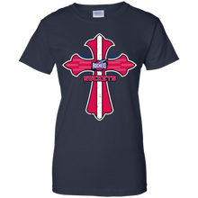 Load image into Gallery viewer, Cross Shirt For Jesus And Houston Rockets Fans T-Shirt For Women